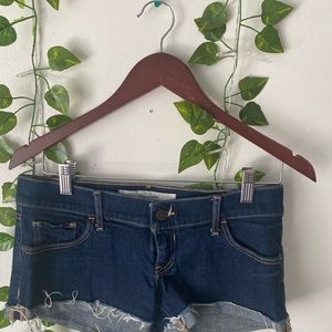 Abercrombie and Fitch Women's blue jean shorts 26
